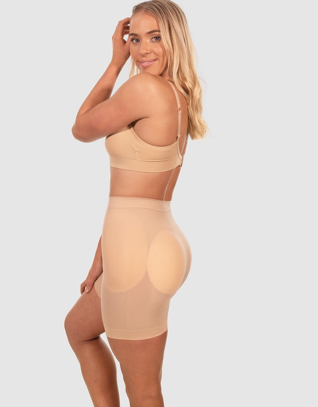 B Free Intimate Apparel - Va-Va-Voom Hip and Booty Mid-Rise Shaper Set