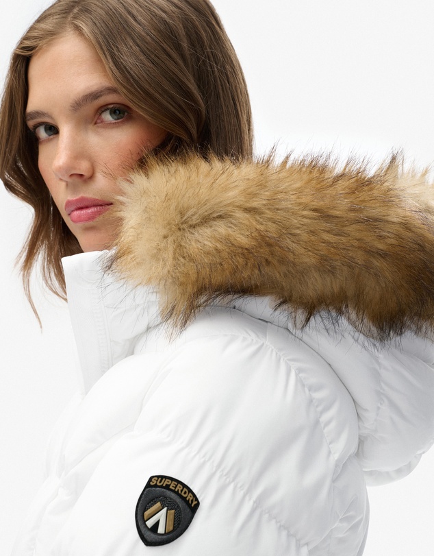 Superdry - Slim Fit Fuji Belted Puffer