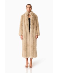Elliatt - Faux Fur Maxi Coat