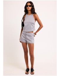 Alice In The Eve - Eliana Striped Halter Top