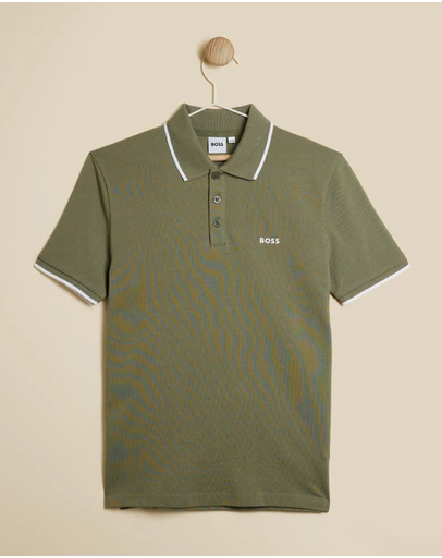 BOSS - Short Sleeve Polo - Kids-Teens