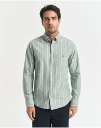 Gant - Regular Fit Striped Classic Oxford Shirt