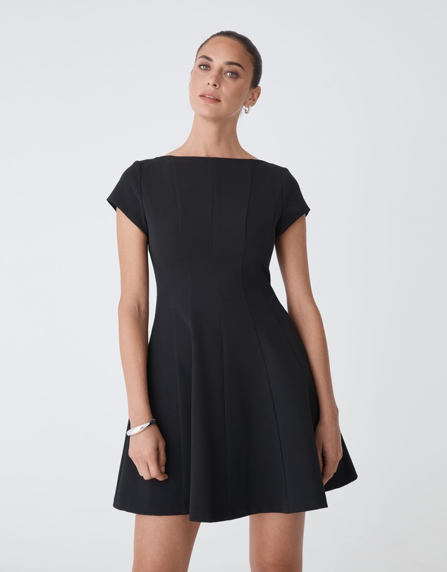 Forcast - Darcy Short Sleeve Panel Dress