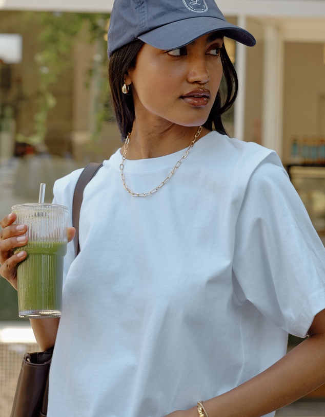 Ceres Life - Rainey Pleat Sleeve Tee