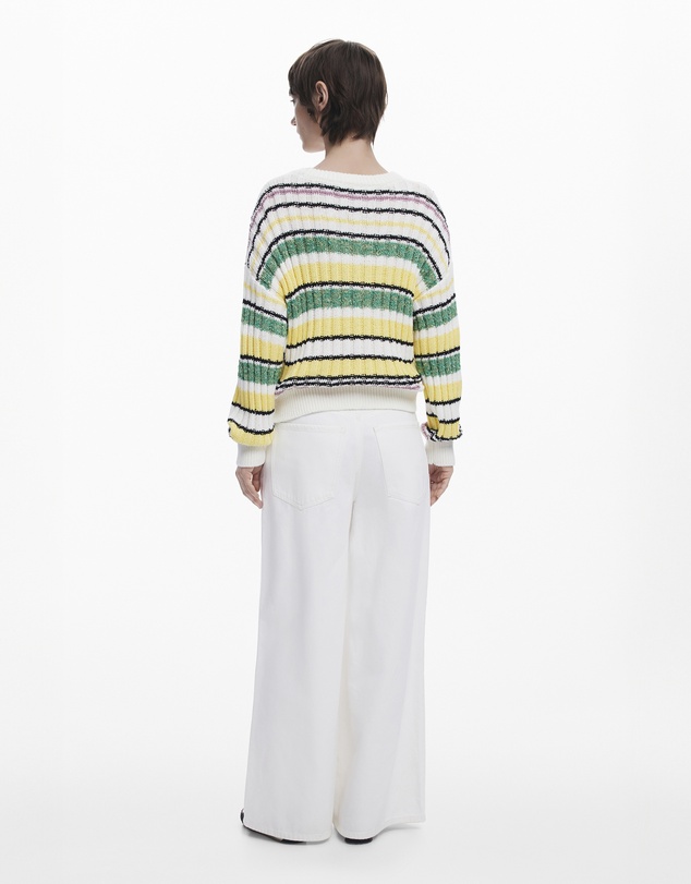 Desigual - Striped color sweater