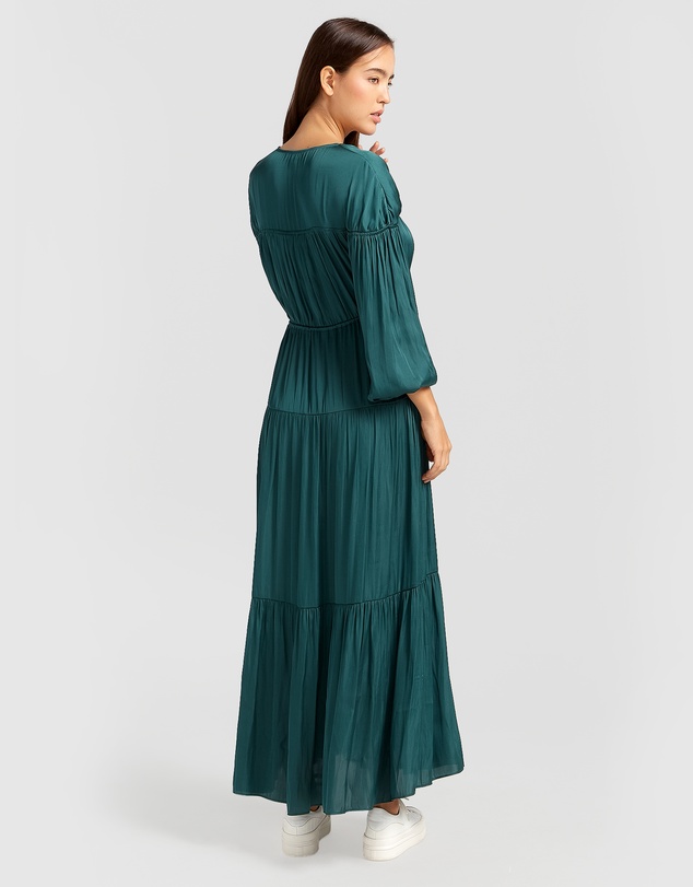 Belle & Bloom - Window Seat Tiered Maxi Dress