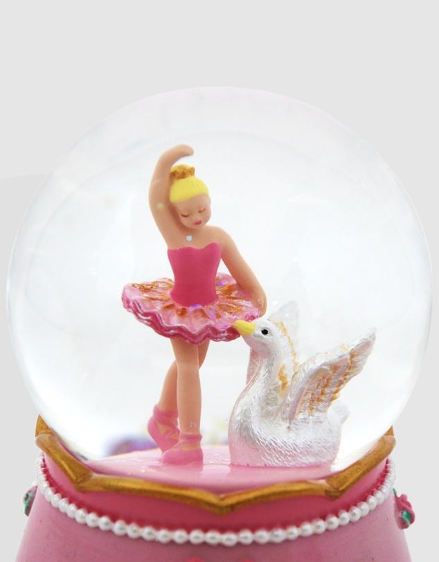 Pink Poppy - Pink Poppy's Little Ballet Dancer Musical Snow Globe