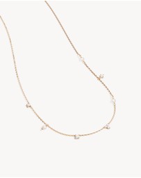 By Charlotte - Moonlit Bloom Pearl Choker