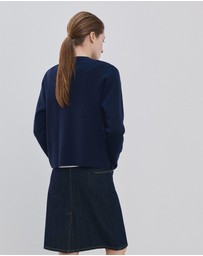 M.N.G - Round-Neck Knitted Sweater