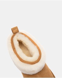 EVERAU - Australian Shepherd Ugg Eirwen Cow Suede Upper UGG Boots
