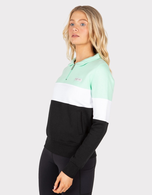 UNIT - UNIT Coco Ladies Pullover Half Zip Sweater