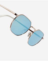 Hawkers Co - HAWKERS - SIXGON BLUE Sunglasses for Men and Women UV400