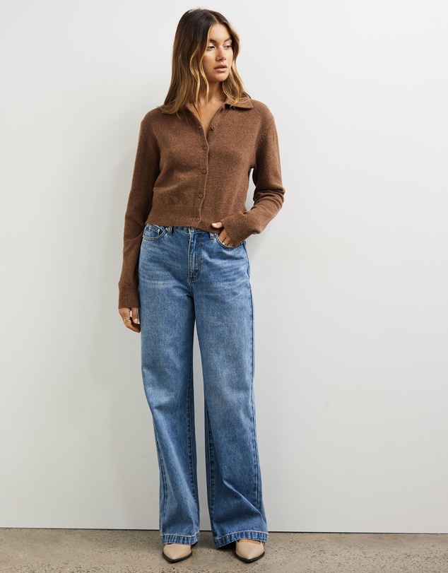 Minima Esenciales - Amorette Wool Cardigan