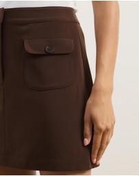 Atmos&Here - Vaila Patch Pocket Mini Skirt