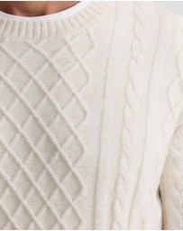 Oxford - Bruno Wool Cable Knit
