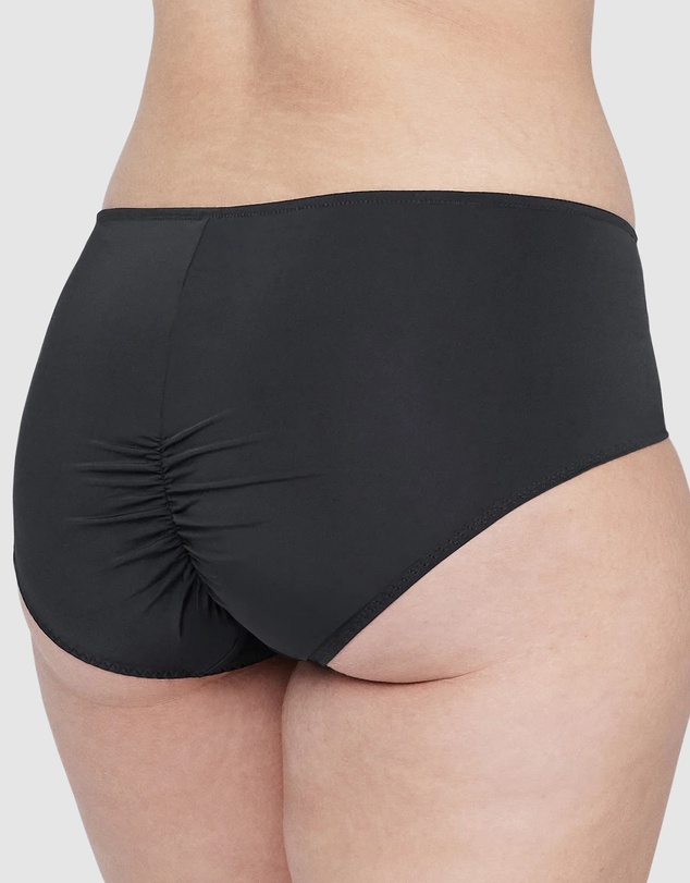 Skarlett Blue - Entice Medium Rise Lace Front Brief