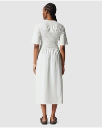 & Other Stories - Smocked Midi Dress