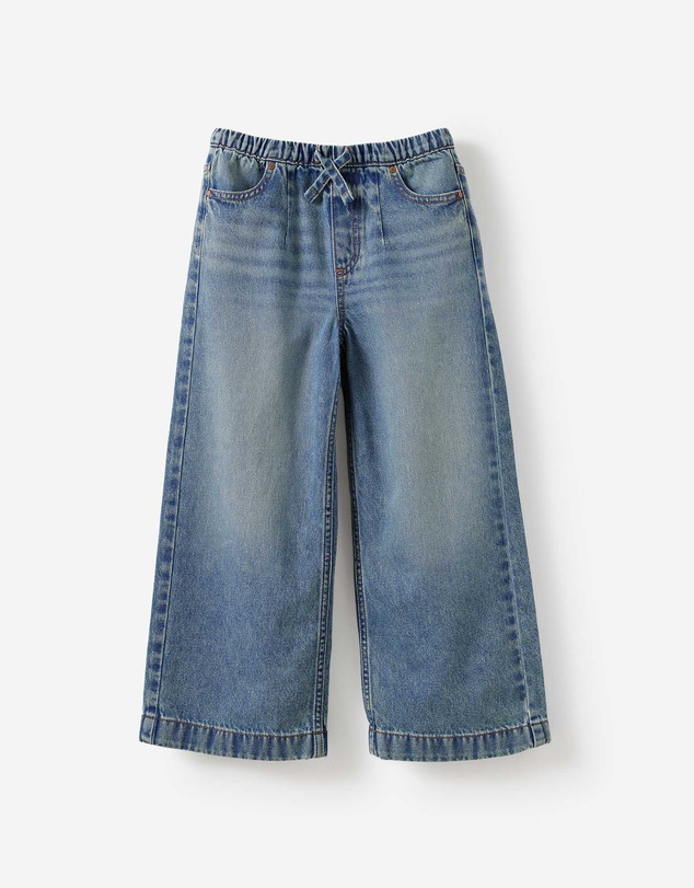 Cotton On Kids - Relaxed Wide Leg Denim Jean