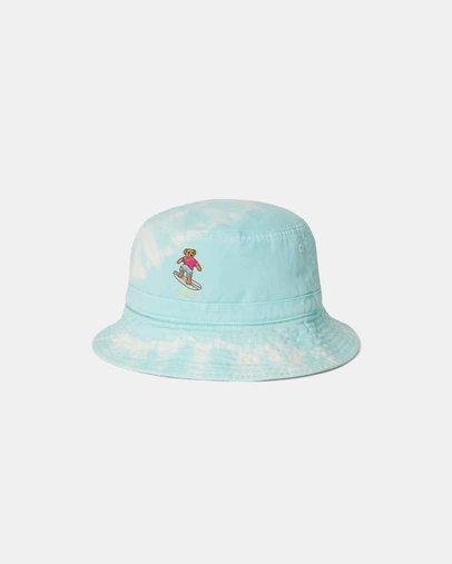 Polo Ralph Lauren - Tie-Dye Polo Bear Twill Bucket Hat - Teens