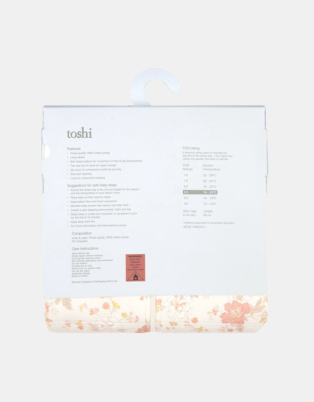 Toshi - Baby Sleep Bag L/S 2.5 TOG Classic