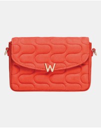Wolf - Wolf Mimi Swirl Cross Body Bag with Scarf Radiant Red