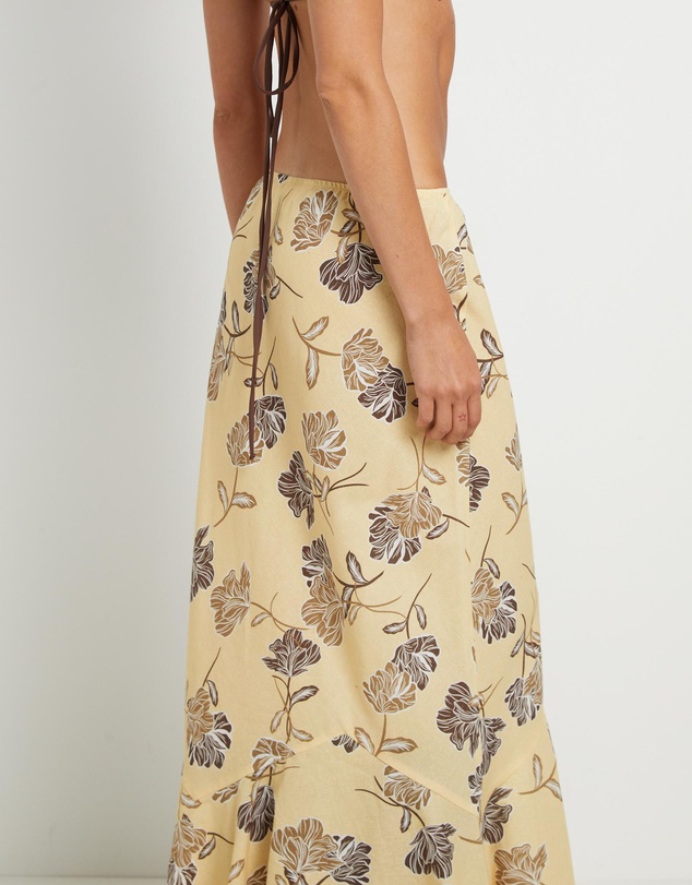 Subtitled - Tanisha Fishtail Maxi Skirt