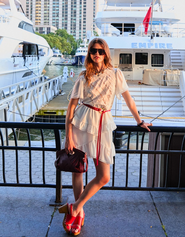Belle & Bloom - The Softest Spell Ruffle Mini Dress