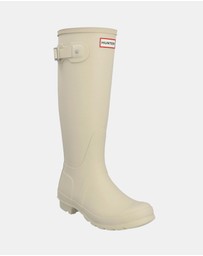 Hunter - Original Tall Tartan Lining Boots - Women's