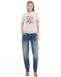 THE TALES - Please Go Away Fitted Tencel Tee