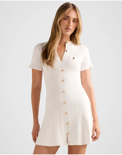 Forever New - Violetta Stitch Interest Mini Dress