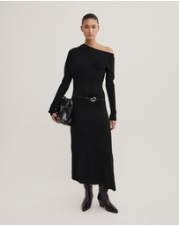 Witchery - Off Shoulder Knit Dress