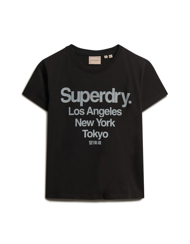 Superdry - Core Logo City Fitted Slim Fit Tee
