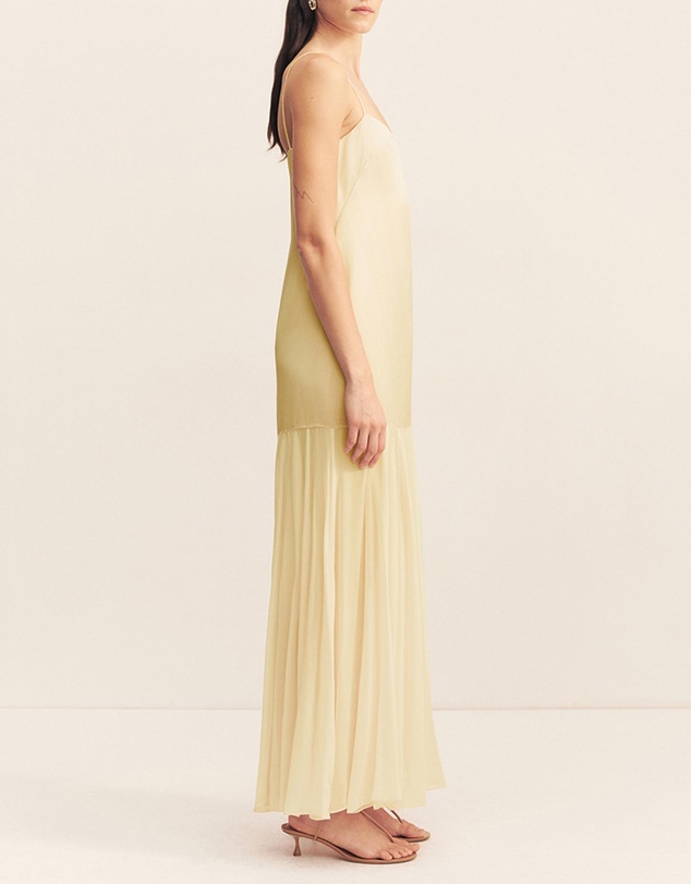 Shona Joy - Moraya Dropped Waist Maxi Dress