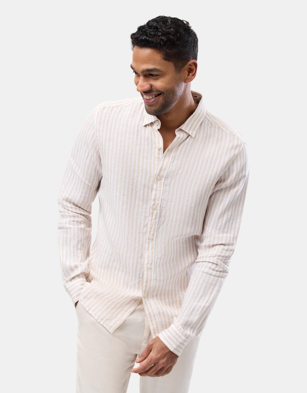 Brooksfield - Linen Casual Shirt
