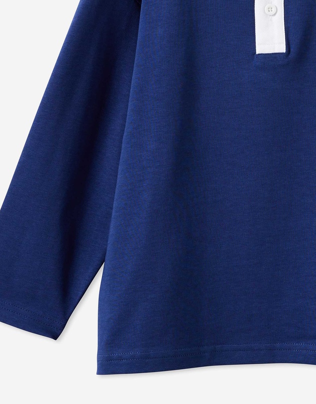 Cotton On Kids - Rugby Polo Long Sleeve