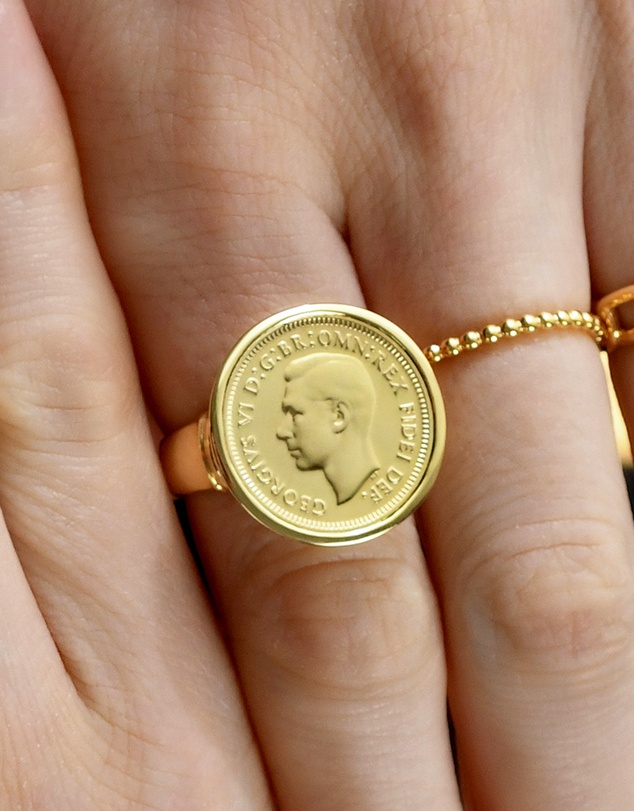 Von Treskow - Sixpence Coin Ring