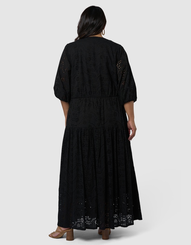 Something 4 Olivia - Katrina Broderie Maxi Dress