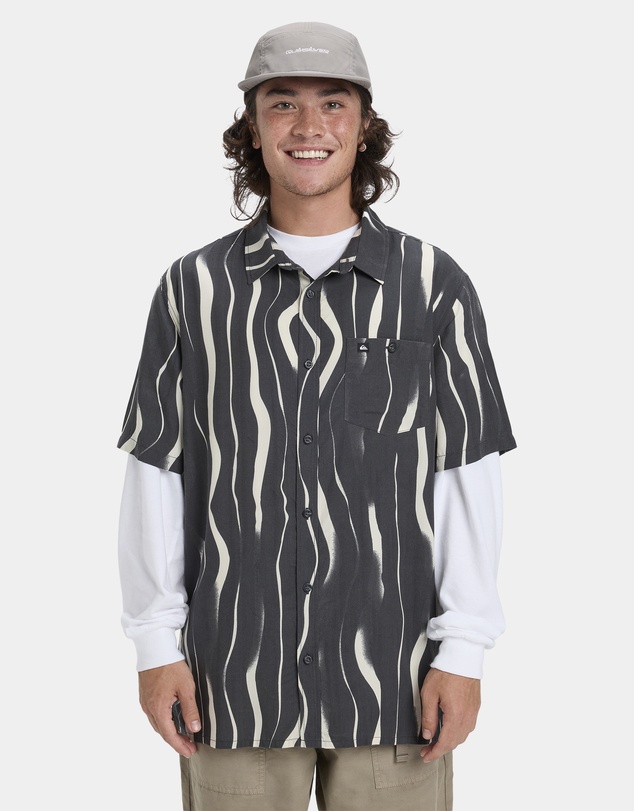 Quiksilver - Mens Safe Paradise Short Sleeve Shirt