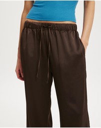 Cotton On - Low Waist Satin Pants