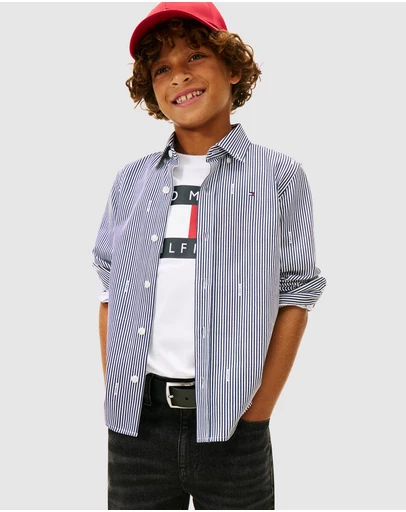 Tommy Hilfiger - All Over Print Shirt - Teens