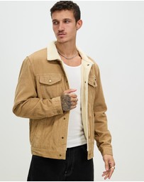 Thrills - Sherpa Wanderer Corduroy Jacket