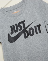 Nike - Jdi Split Swoosh Logo Tee - Kids