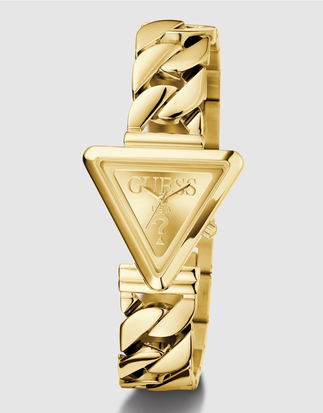 GUESS - Guess Ladies Gold Tone 34mm Analogue Watch