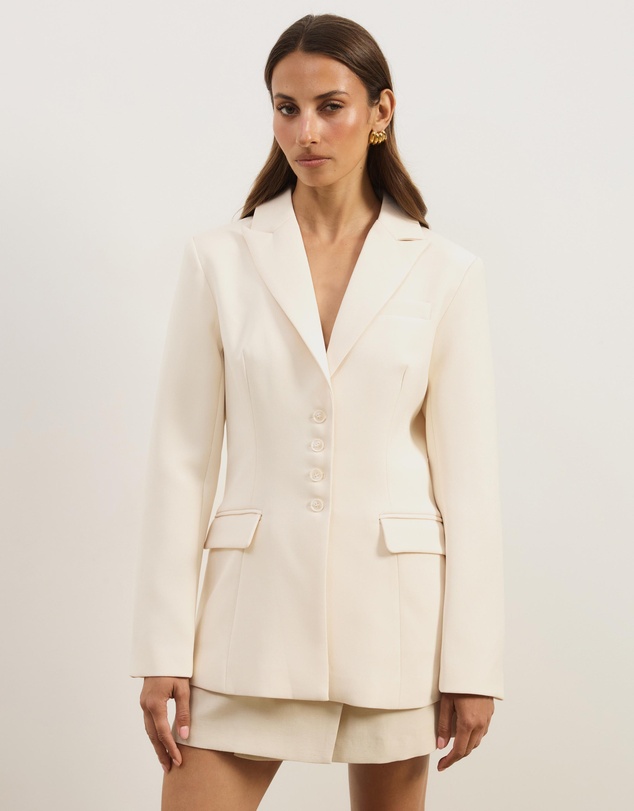 Atmos&Here - Melody Tailored Waist Blazer