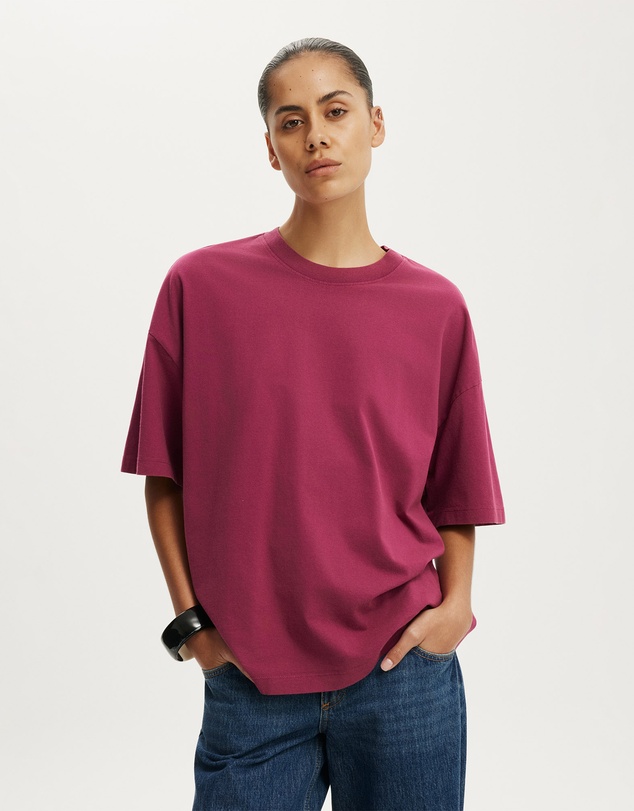 Cotton On - Boxy Short Sleeve Tee