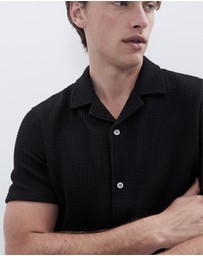 UNISON - Open Weave Regular Fit Shirt