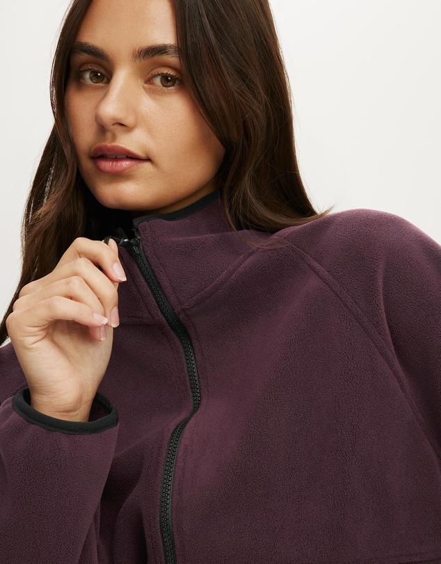 Cotton On Body Active - Polar Fleece Raglan Jacket