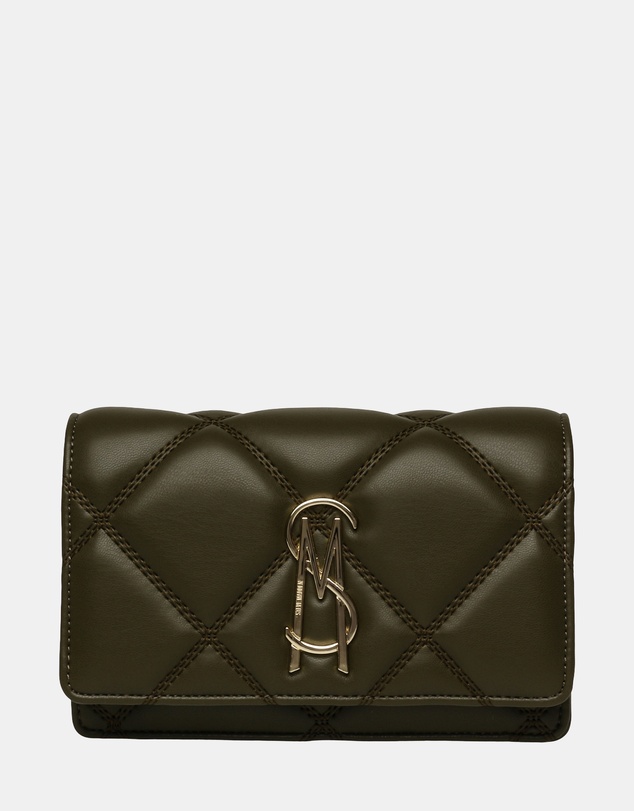 Steve Madden - BEndue Olive/Gold Handbag