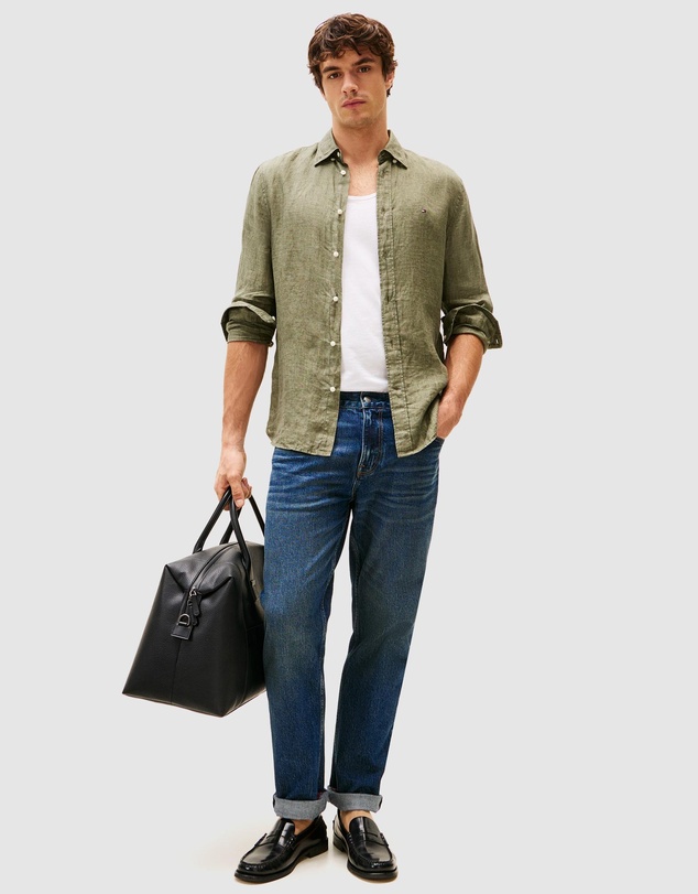 Tommy Hilfiger - Regular Fit Pure Linen Shirt