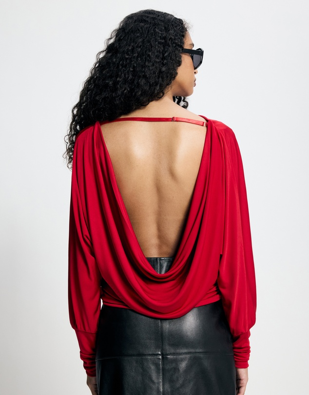 Lover - Carmen Cowl Back Top